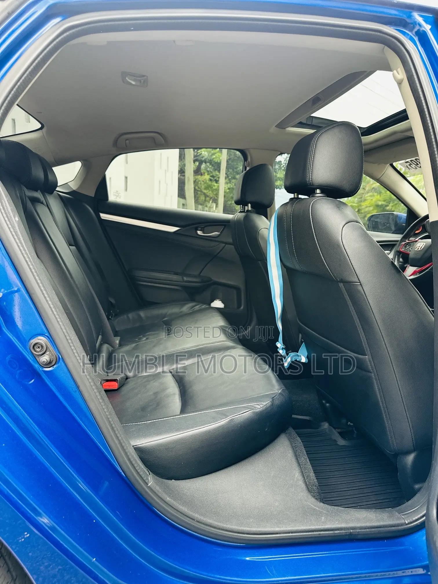 Honda Civic Touring Coupe 2018 Blue