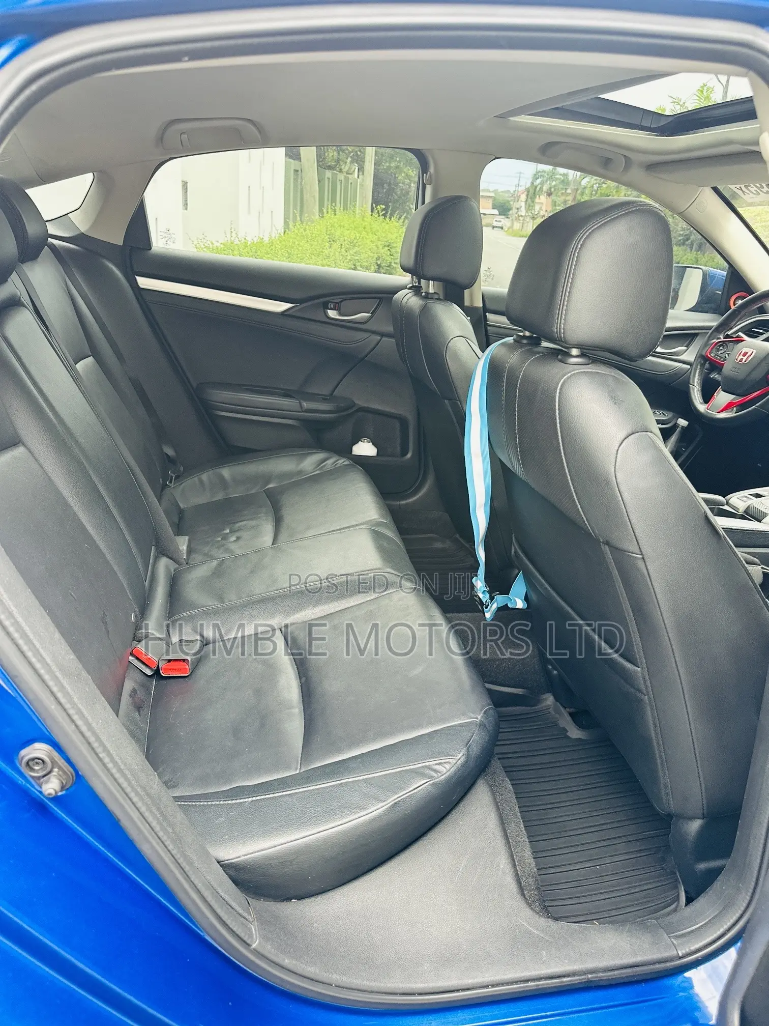 Honda Civic Touring Coupe 2018 Blue