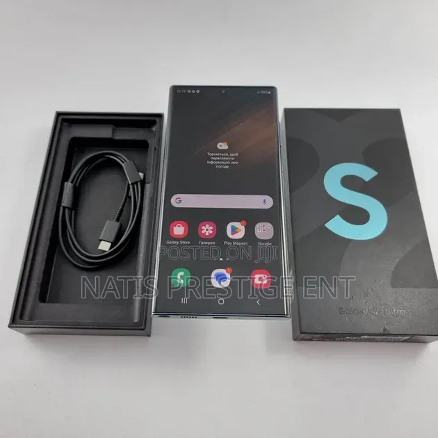 Samsung Galaxy S22 Ultra 5G 128 GB Black