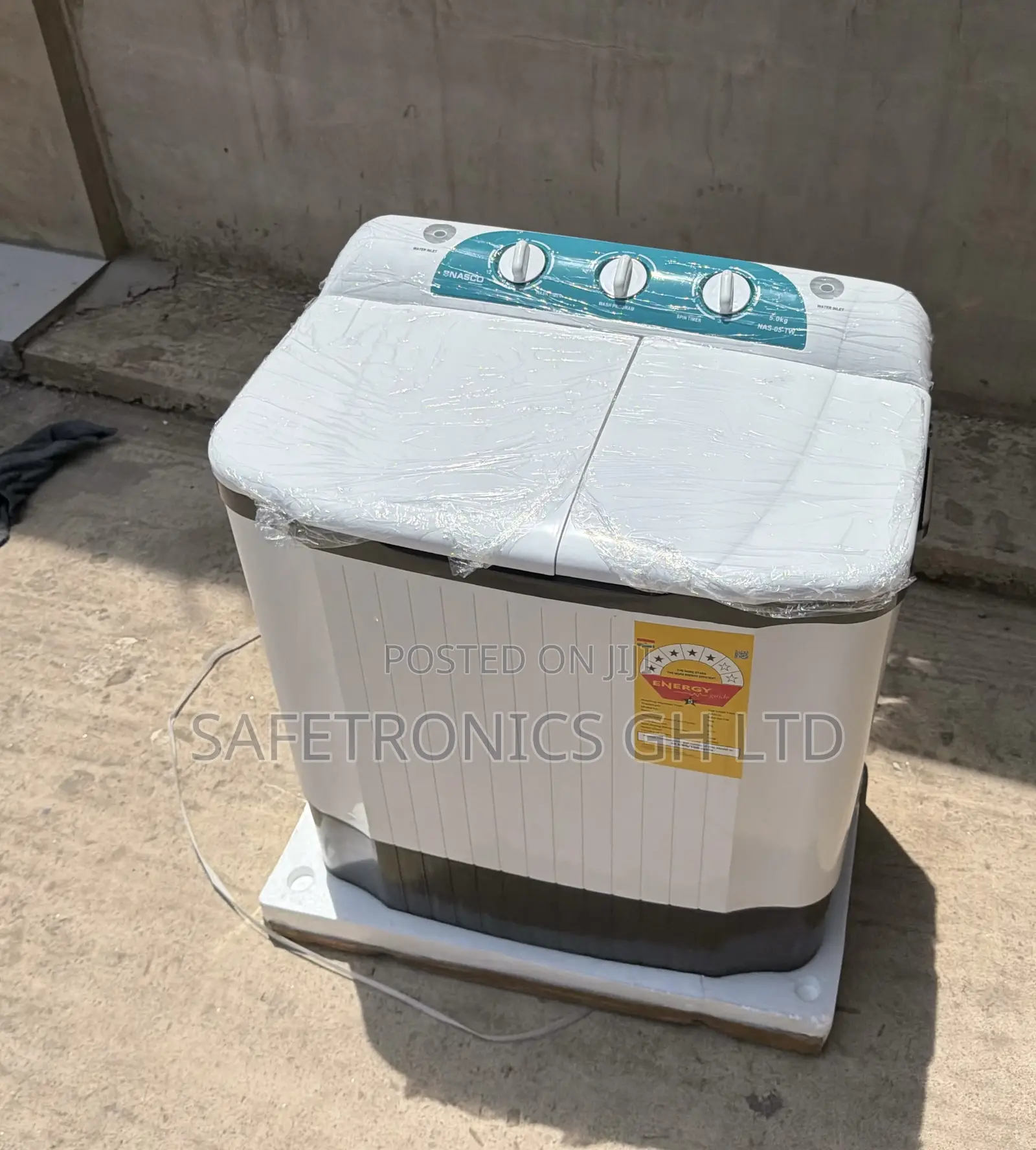 Newly Virtual Sleek Nasco 5kg Semi-Automatic Washing Machine