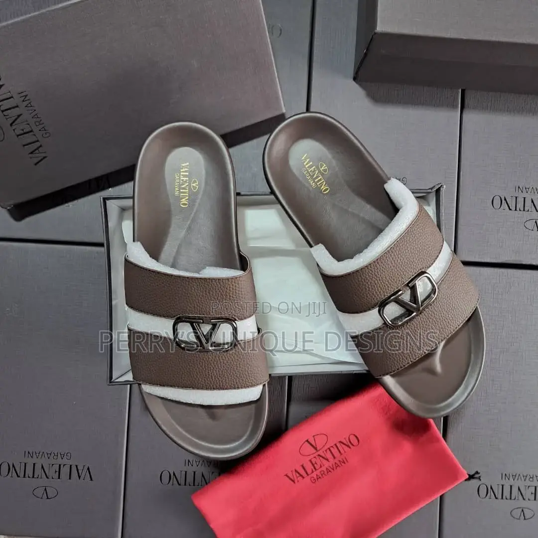 Gucci Royal Comfort Men’S Signature Slide Slippers
