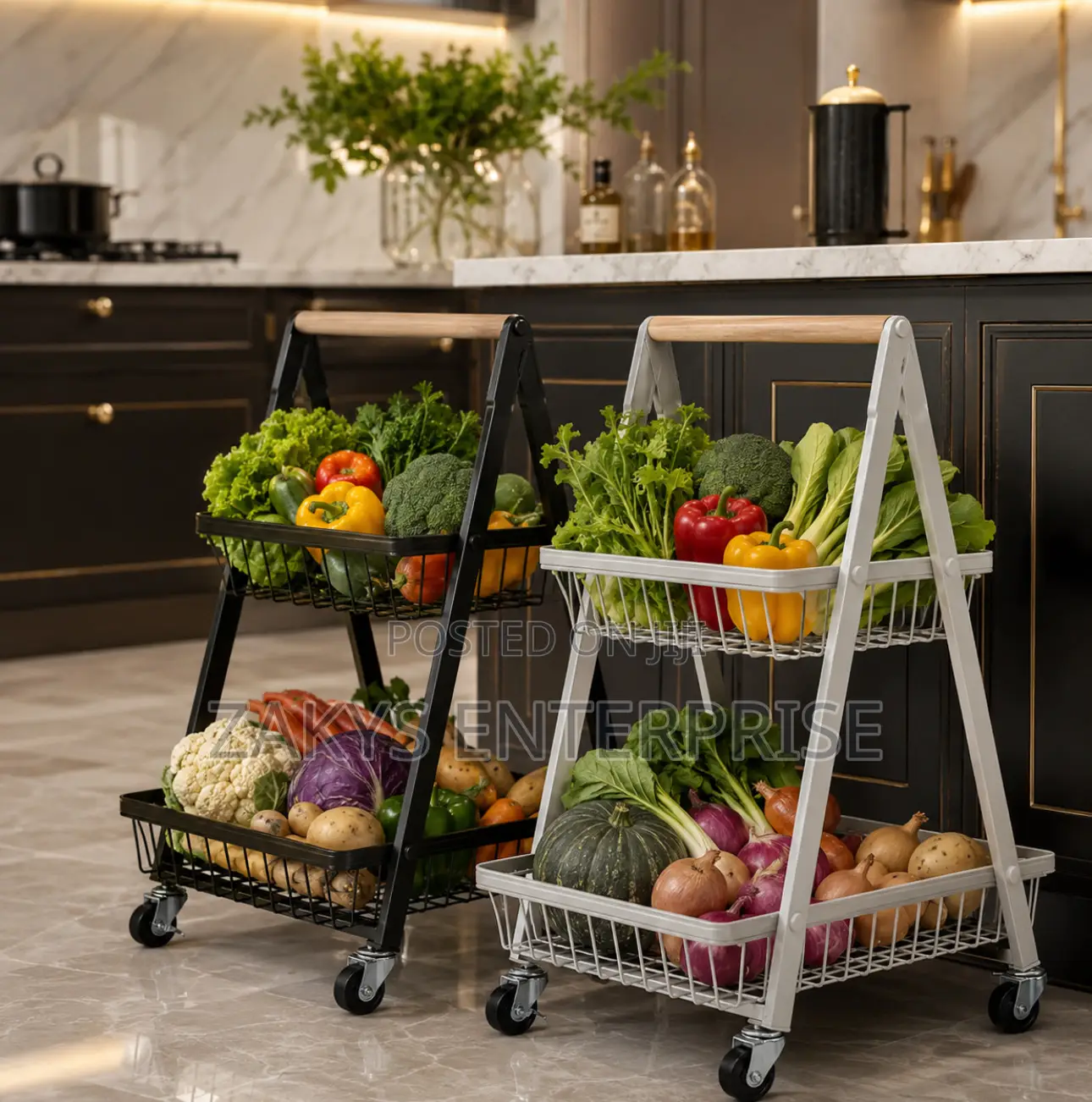 Kitchen Vegetable Trolley