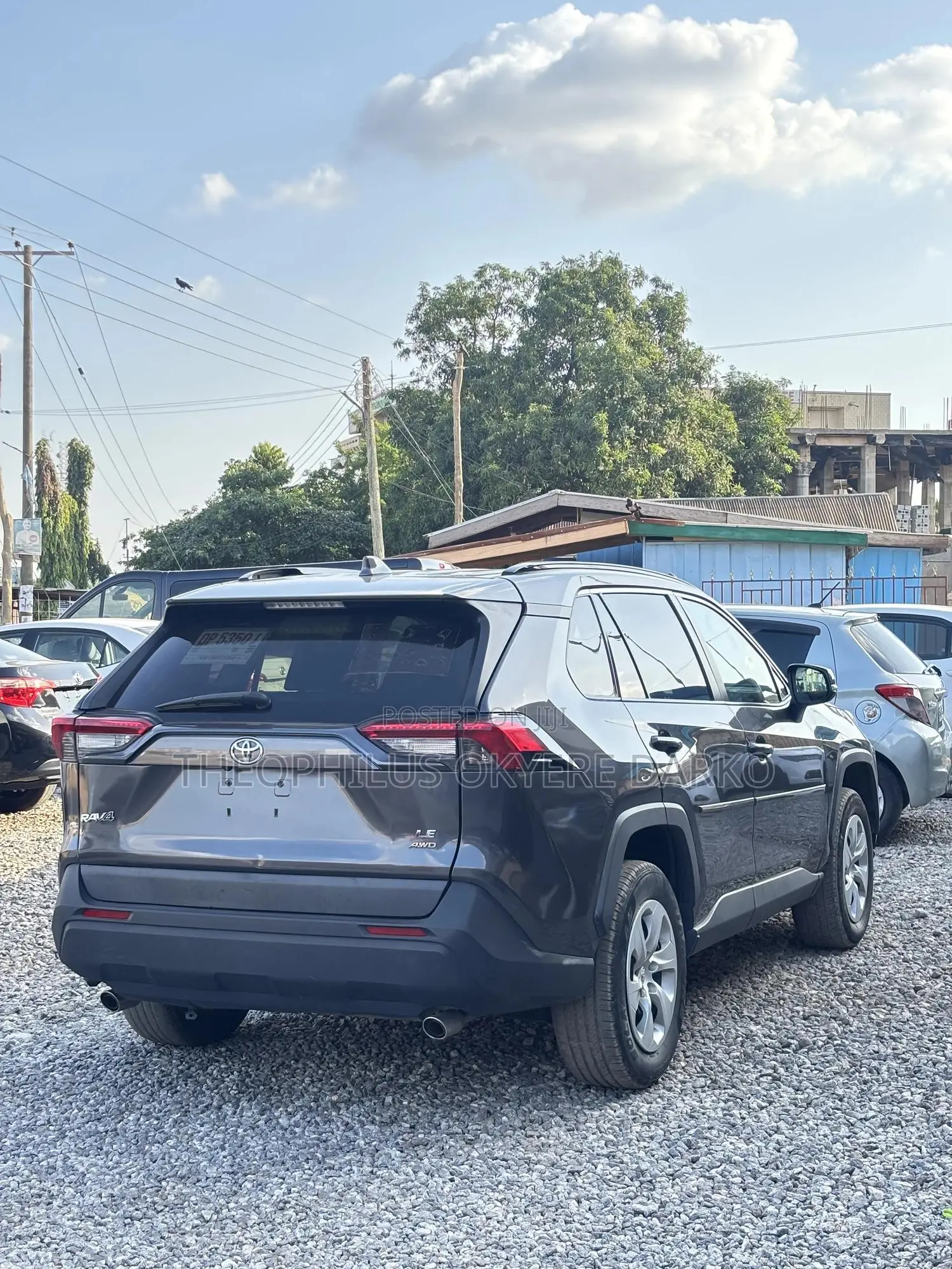 Toyota RAV4 LE AWD 2020 Gray