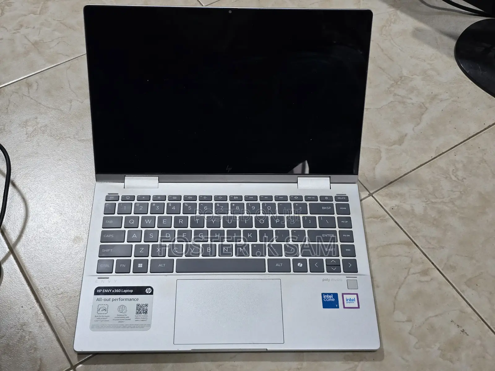 Laptop HP Envy x360 16GB Intel Core i7 HDD 500GB