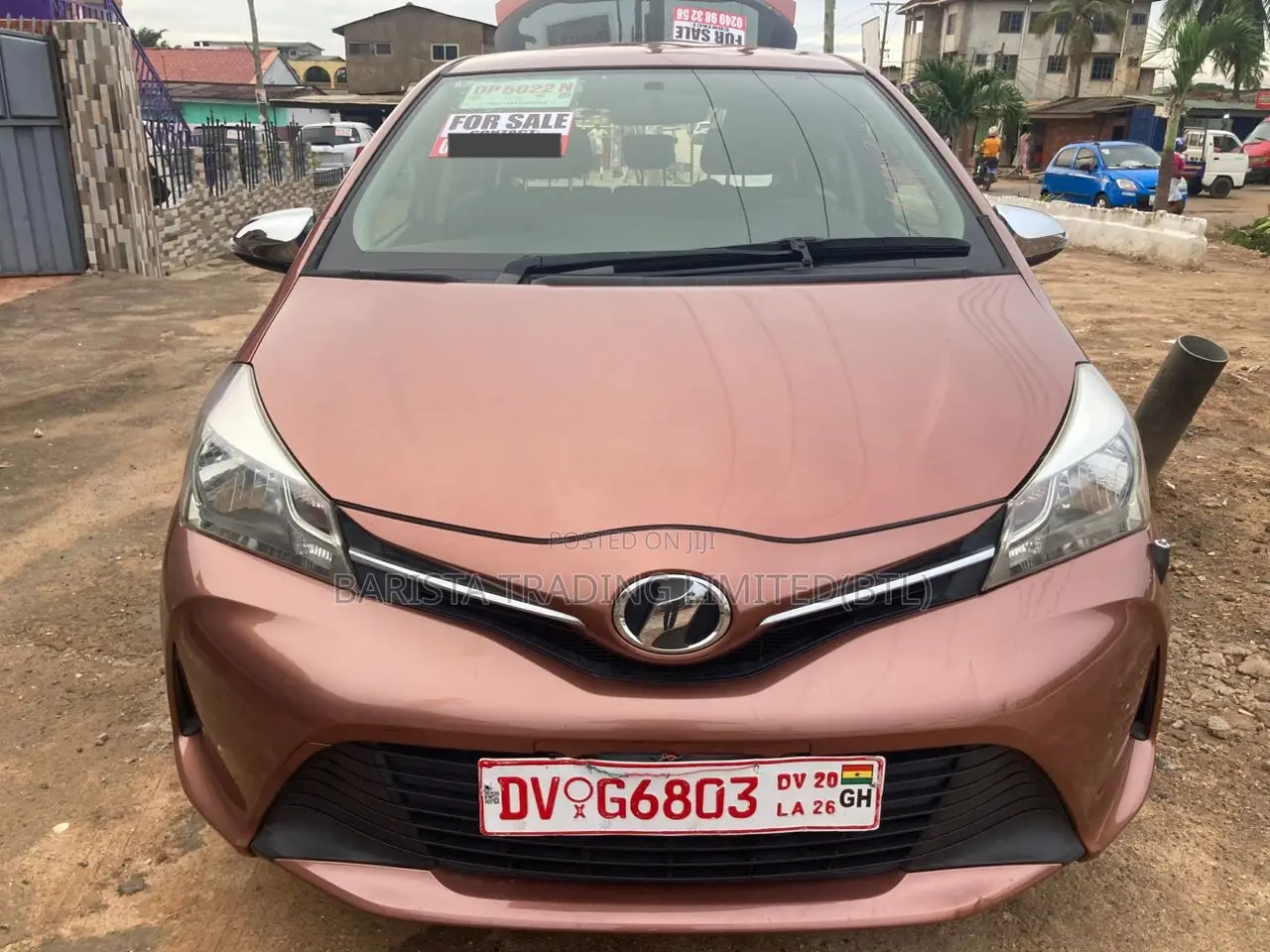 Toyota Vitz 1.3 FWD 5dr 2014 Brown