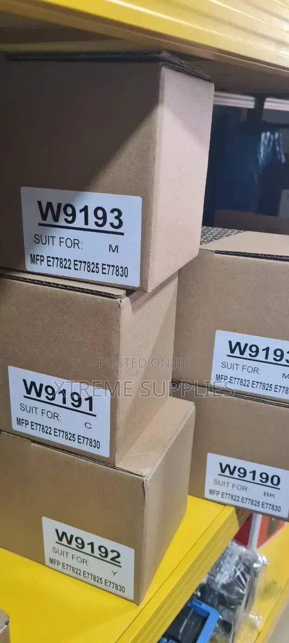 Hp (W9190mc-9193mc) Toner MFP E77822 E77825 E77830 Printer