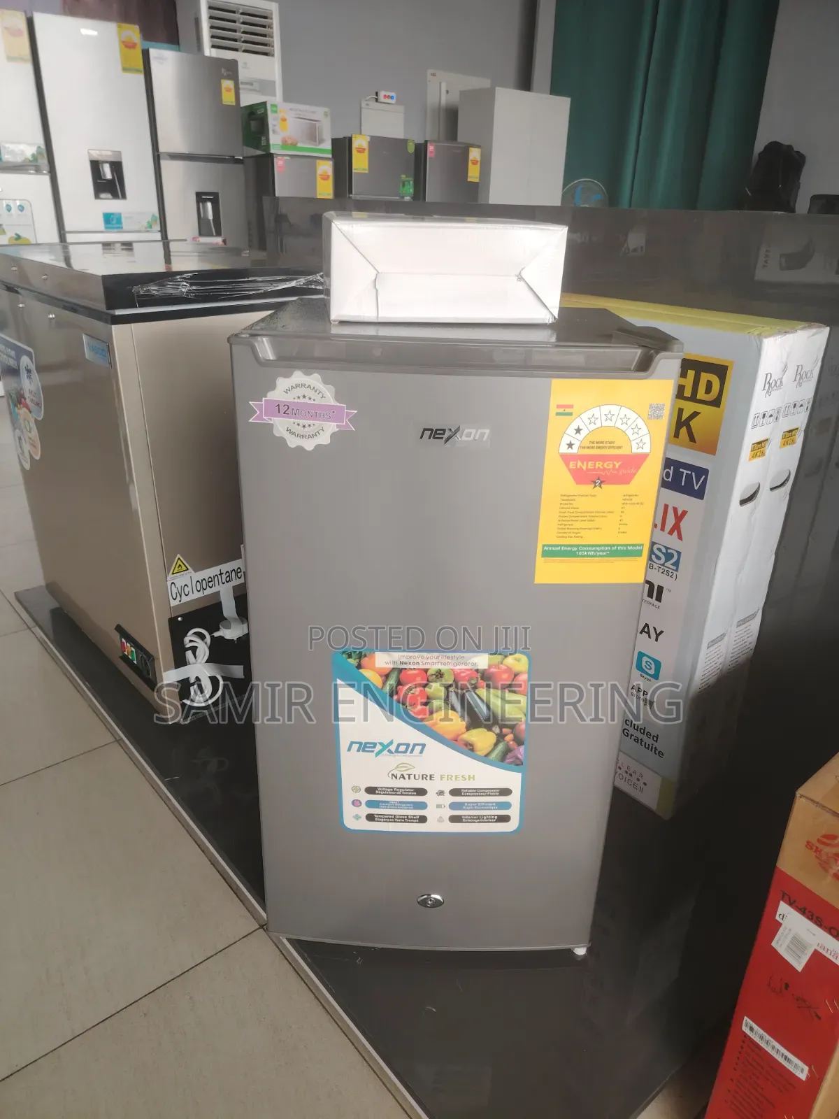 The Nexon NFR-120s-M 85l Fridge