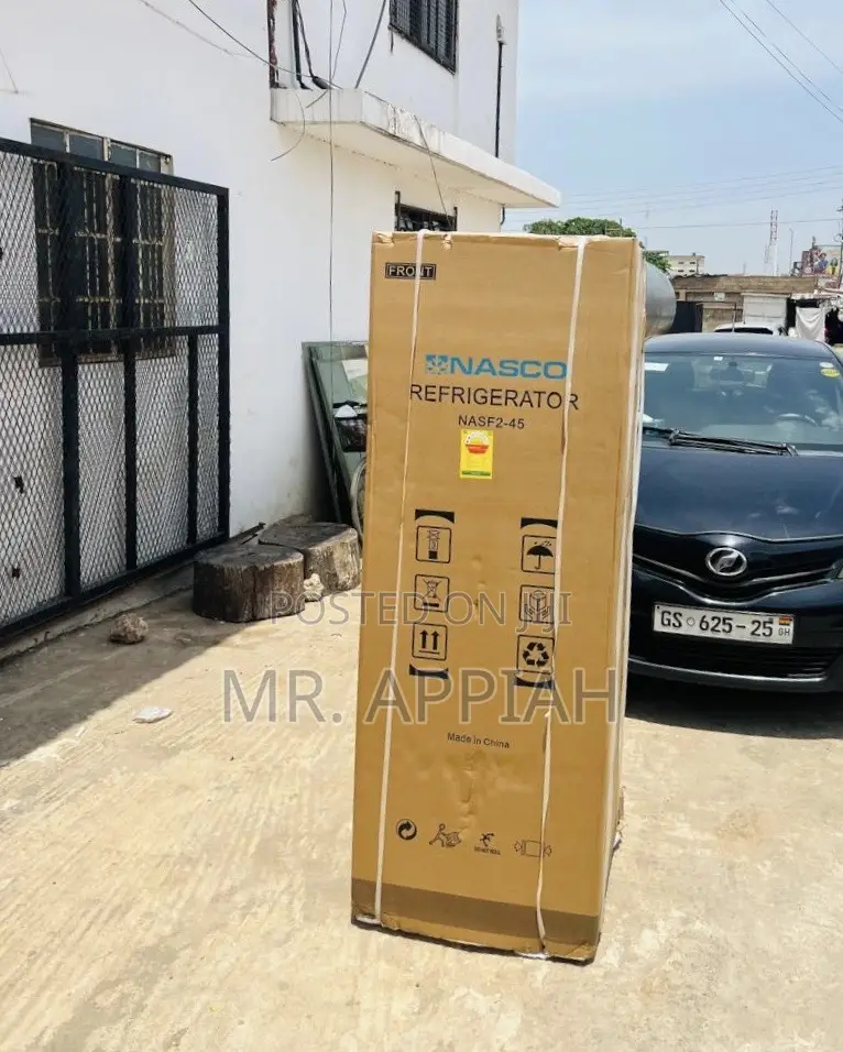 Get Unique Nasco Nasf 2-45 2 Door Fridge(Gray)320liters.
