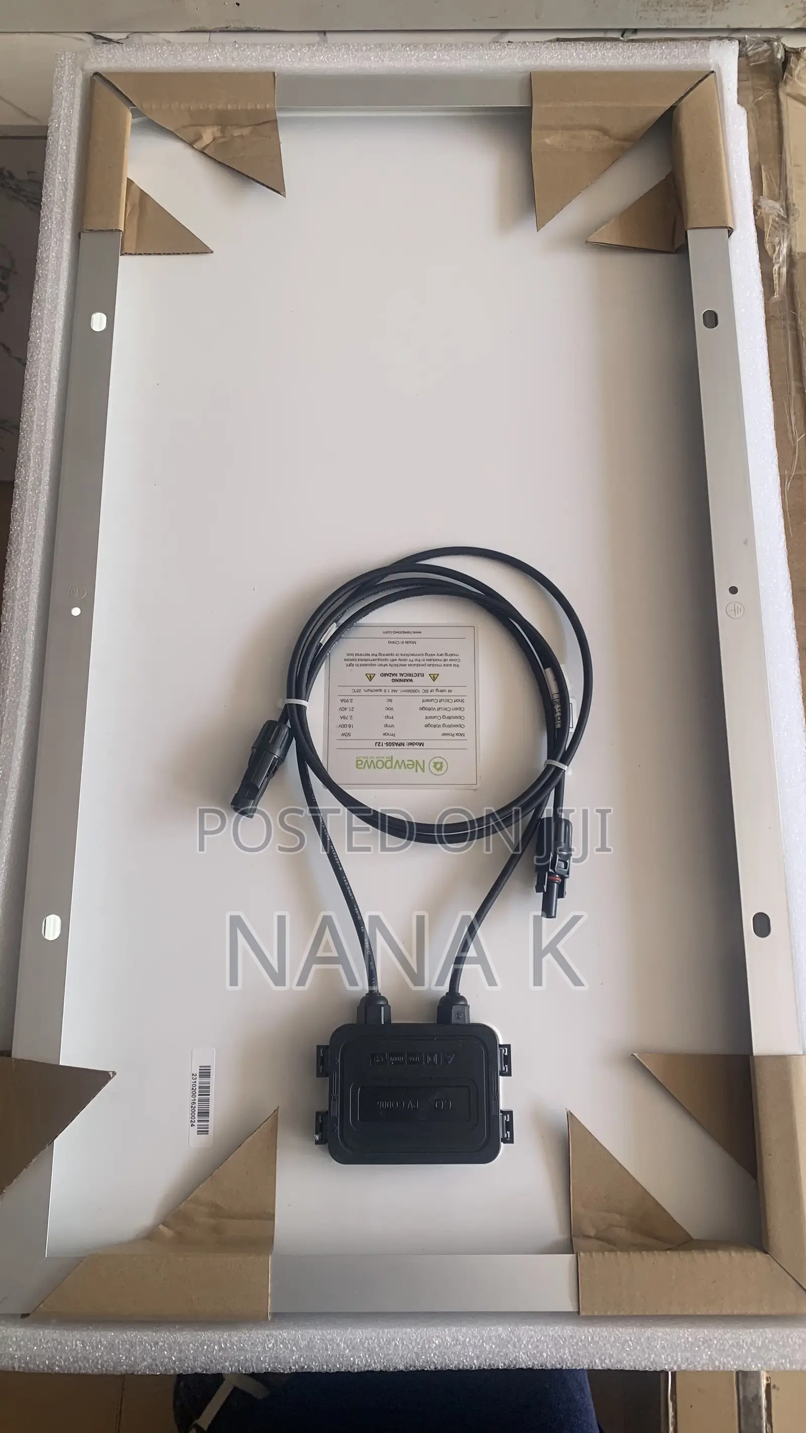 Brand New Newpowa Solar Panel