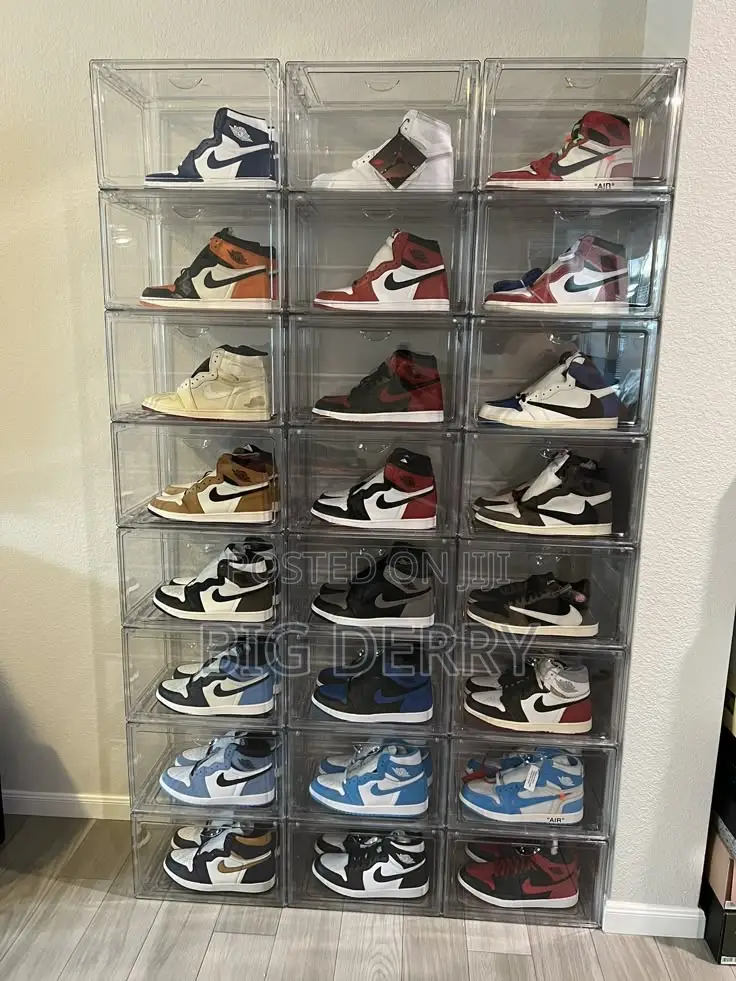 Transparent Shoe Boxes