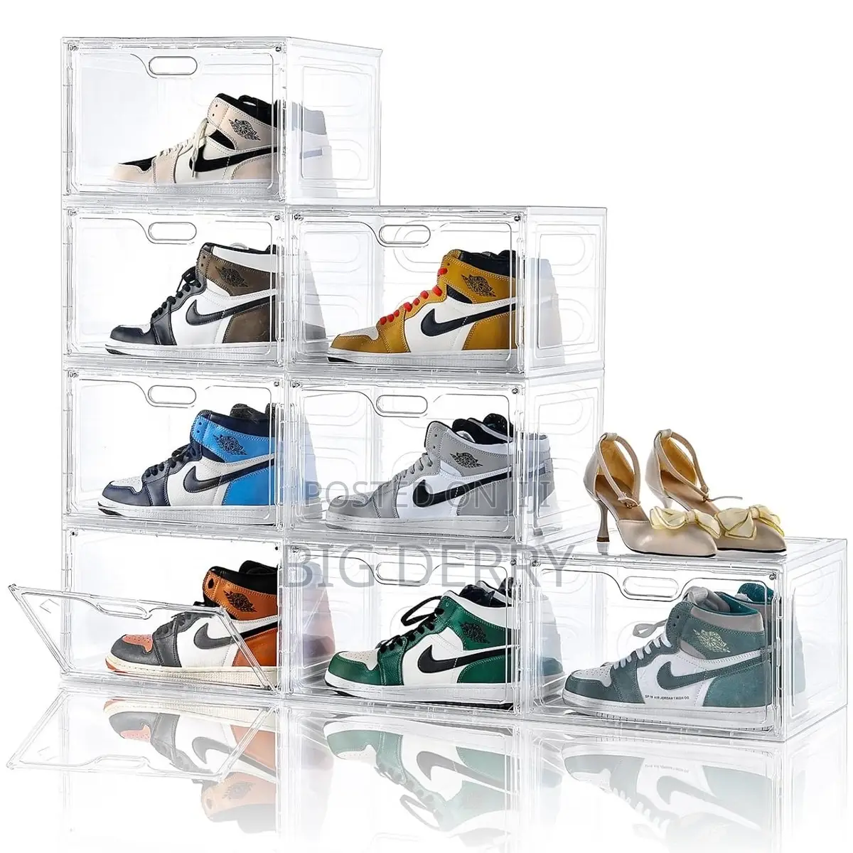 Transparent Shoe Boxes