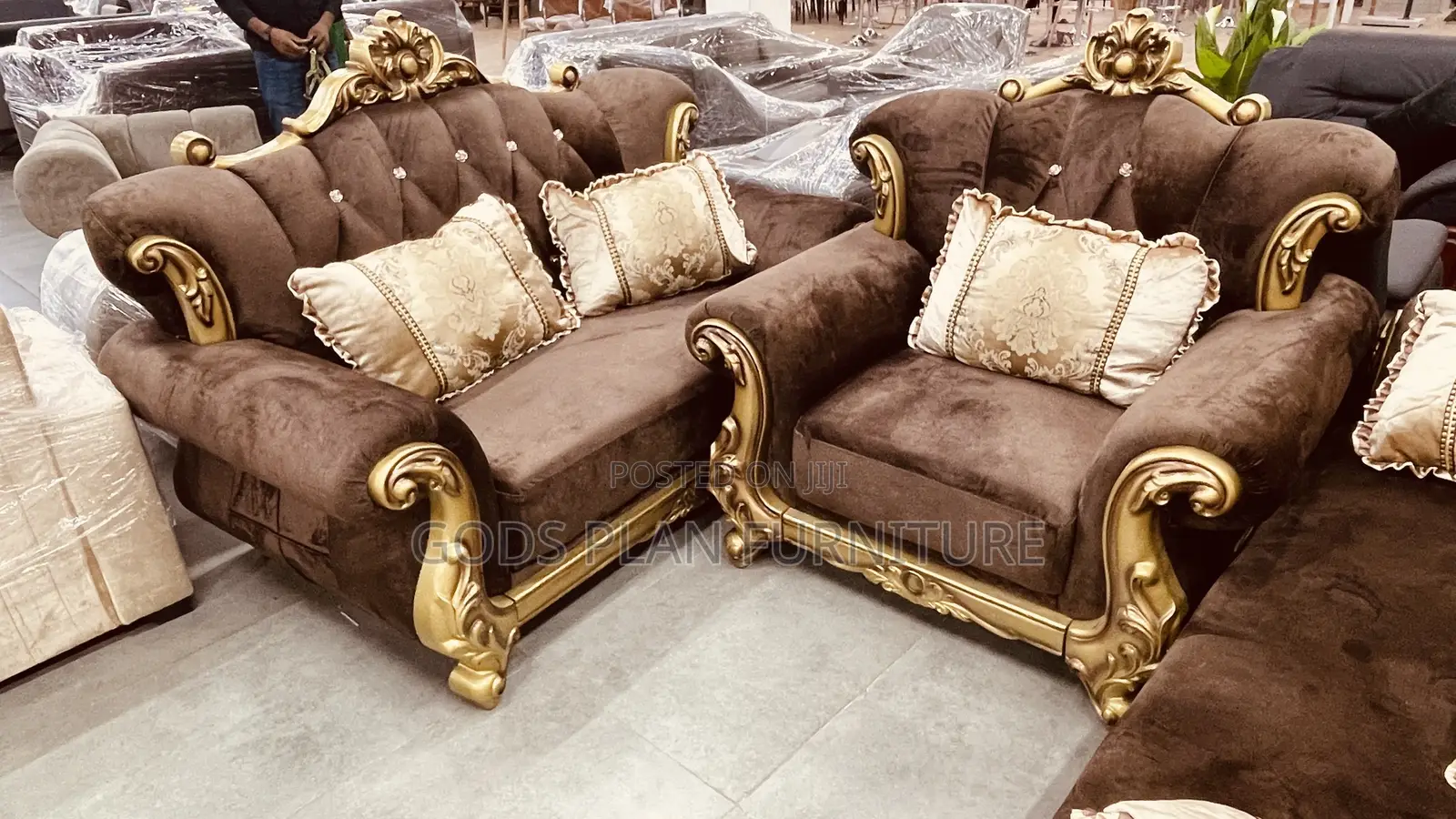 Luxury Royal Sofa (Sf -8693)
