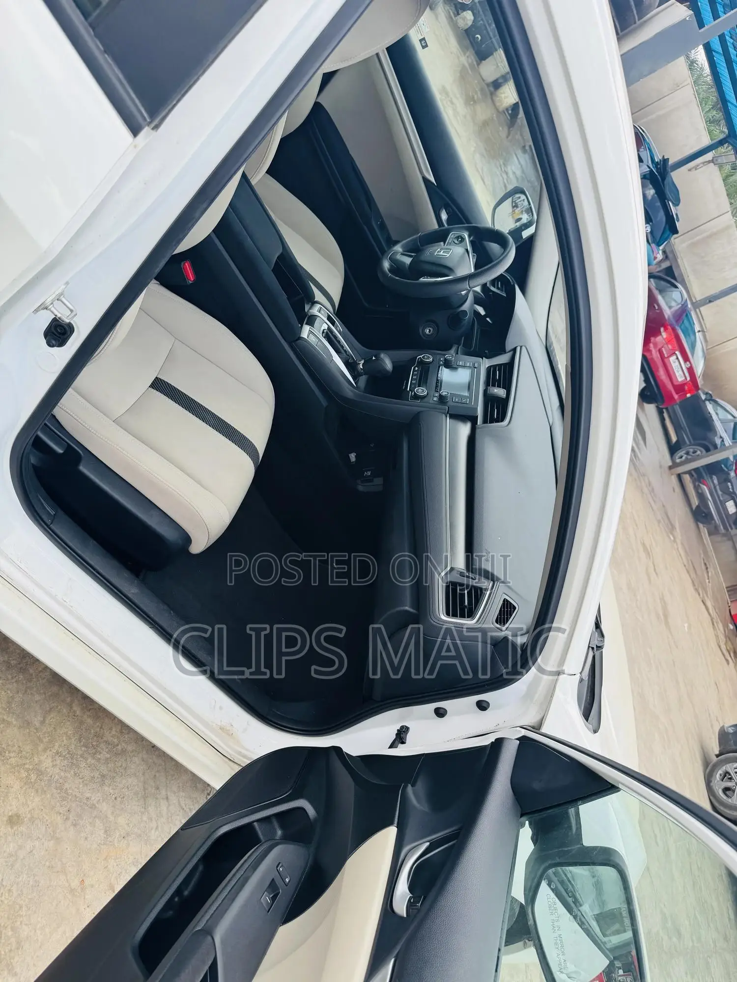 Honda Civic LX Sedan 2018 White