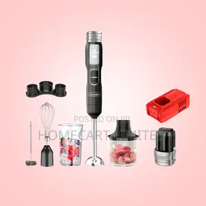 Decakila Cordless Hand Blender 5-in-1 Set (Rechargeable) - Kejb056b