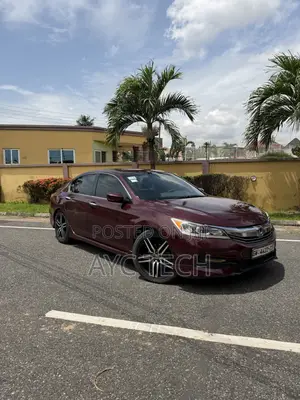 Honda Accord Sport 4dr Sedan FWD (2.4L 4cyl 2A) 2017 Burgundy