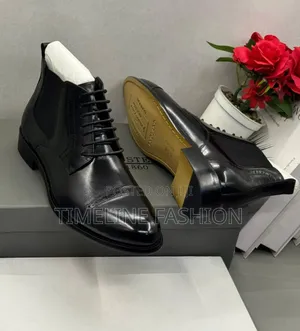 John Forster Executive Men's Durable Leather Ankle Boots