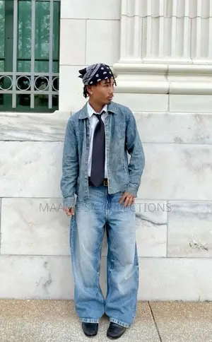 Plain Baggy Jeans (Sizes 30, 32, 33 ,34, 36, 38 )