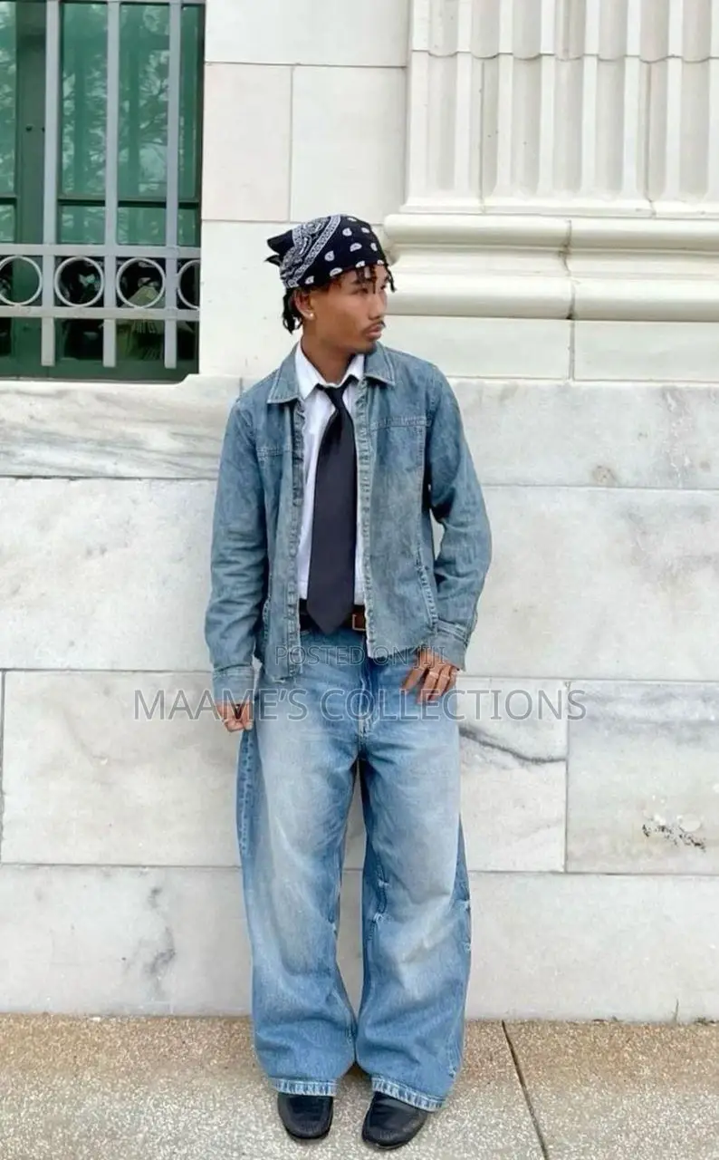 Plain Baggy Jeans (Sizes 30, 32, 33 ,34, 36, 38 )