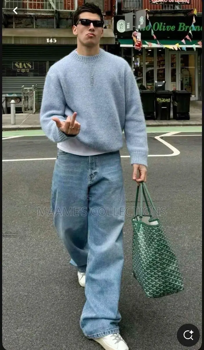 Plain Baggy Jeans (Sizes 30, 32, 33 ,34, 36, 38 )