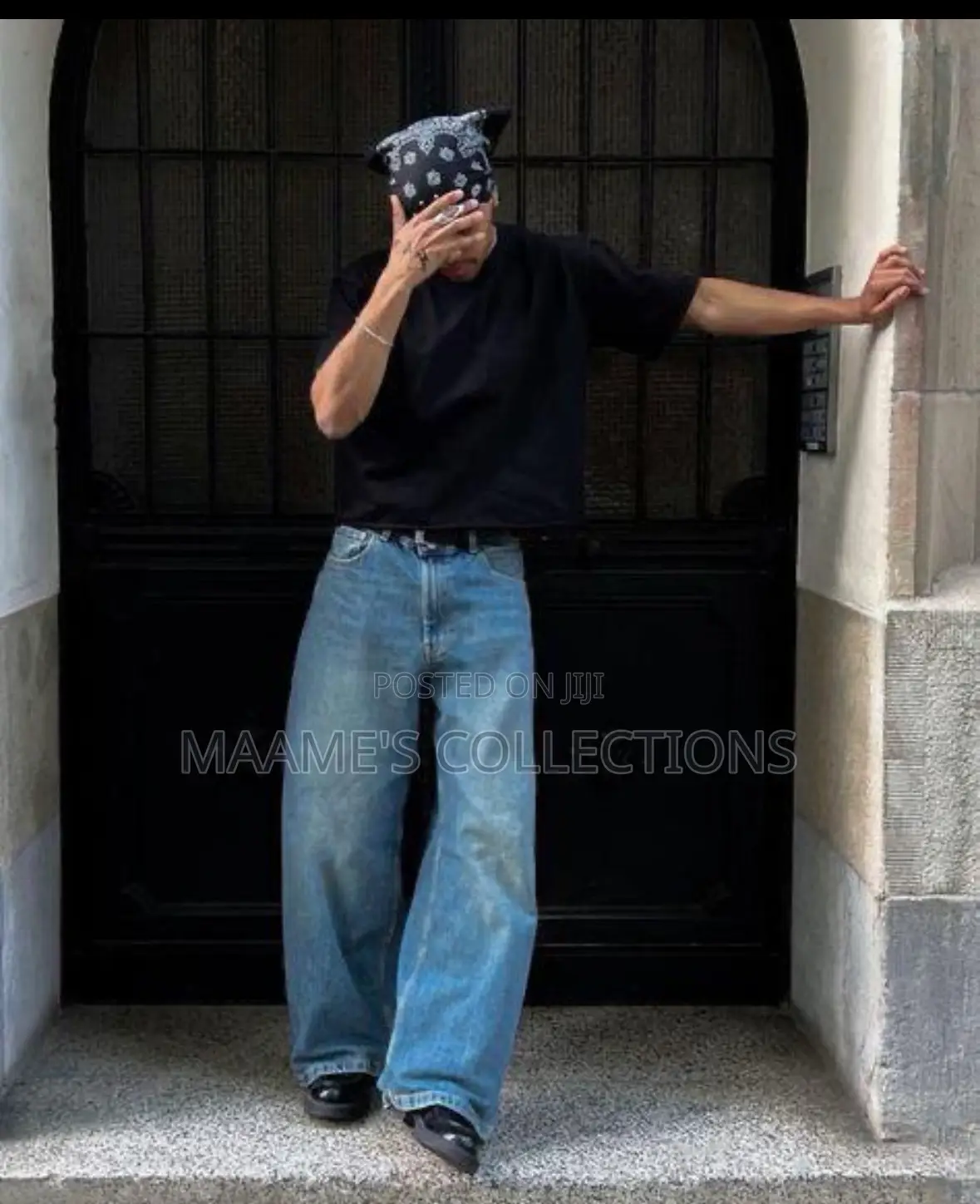 Plain Baggy Jeans (Sizes 30, 32, 33 ,34, 36, 38 )