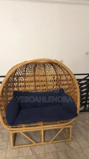 Luxury 2 Seater Handwoven Rattan Chair