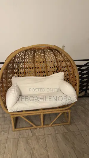 Luxury 2 Seater Handwoven Rattan Chair
