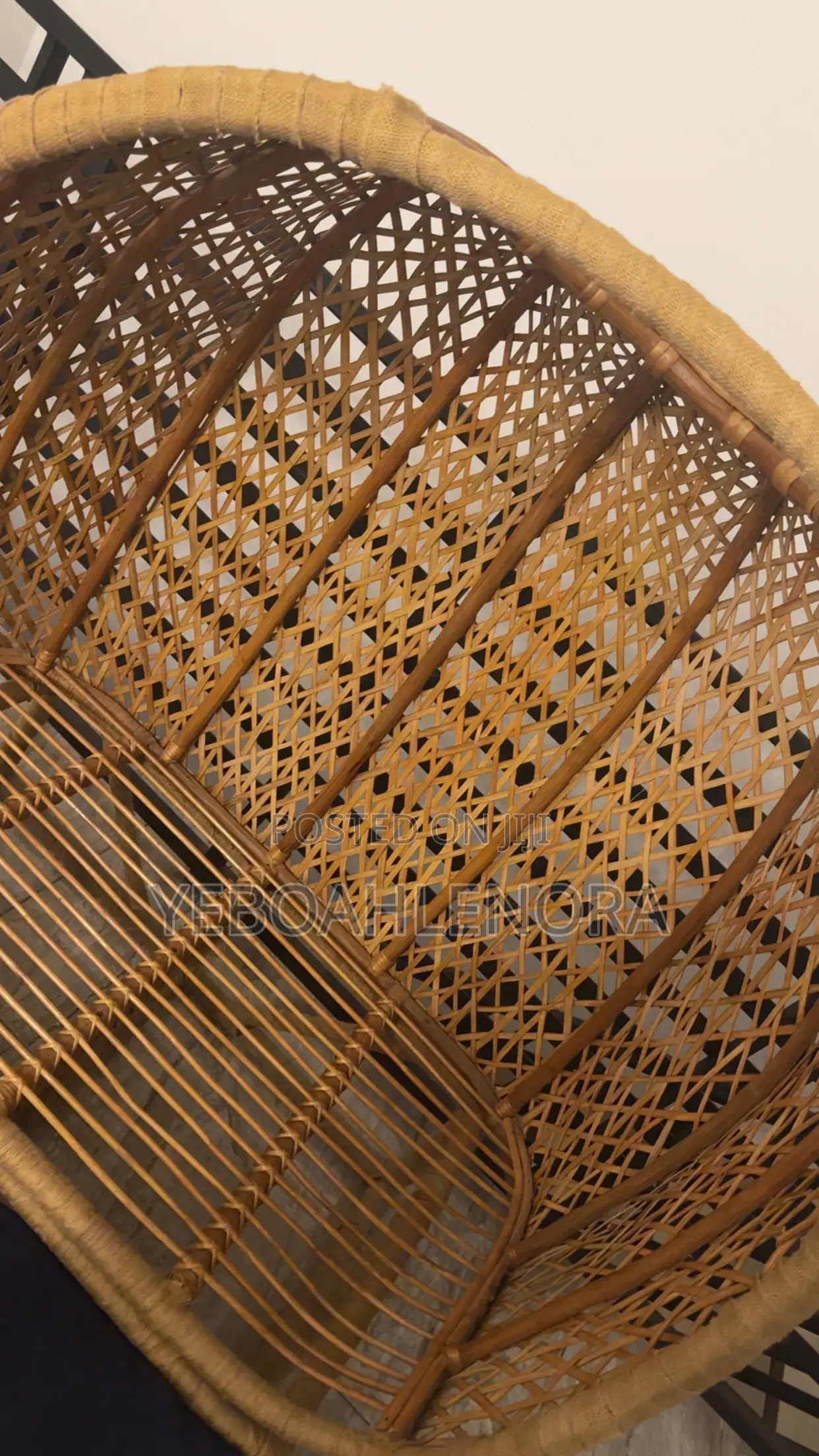 Luxury 2 Seater Handwoven Rattan Chair