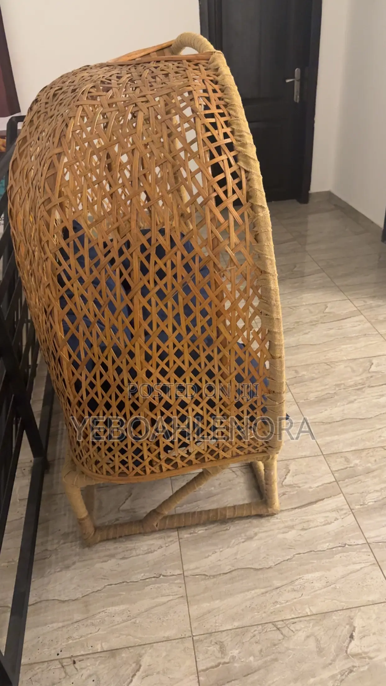 Luxury 2 Seater Handwoven Rattan Chair