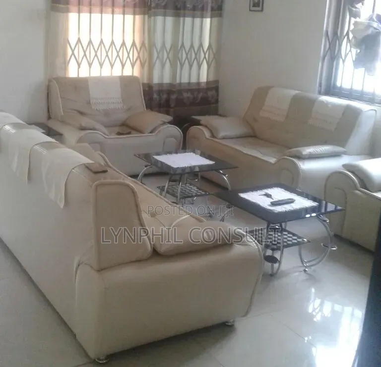 Leather Sofa Set(Slightly Used)