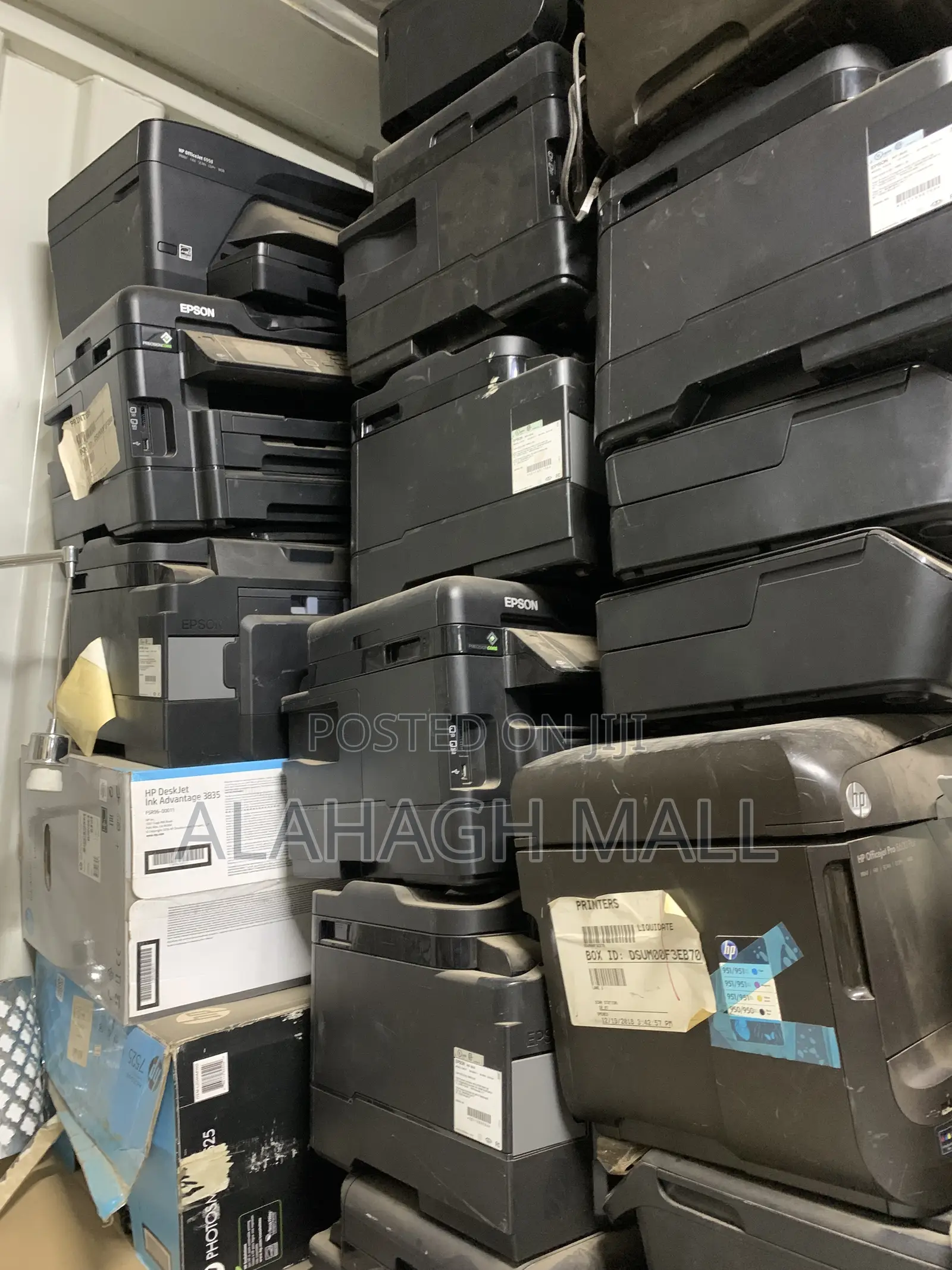 Scrap Printers for Sale - Hp/Canon/Epson (Spoilt, for Parts)