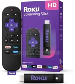 Roku Streaming Stick With Voice Control 1080p Resolution