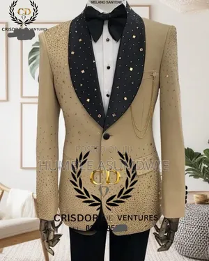 Stone Embellished Suits for Wedding and Dinner