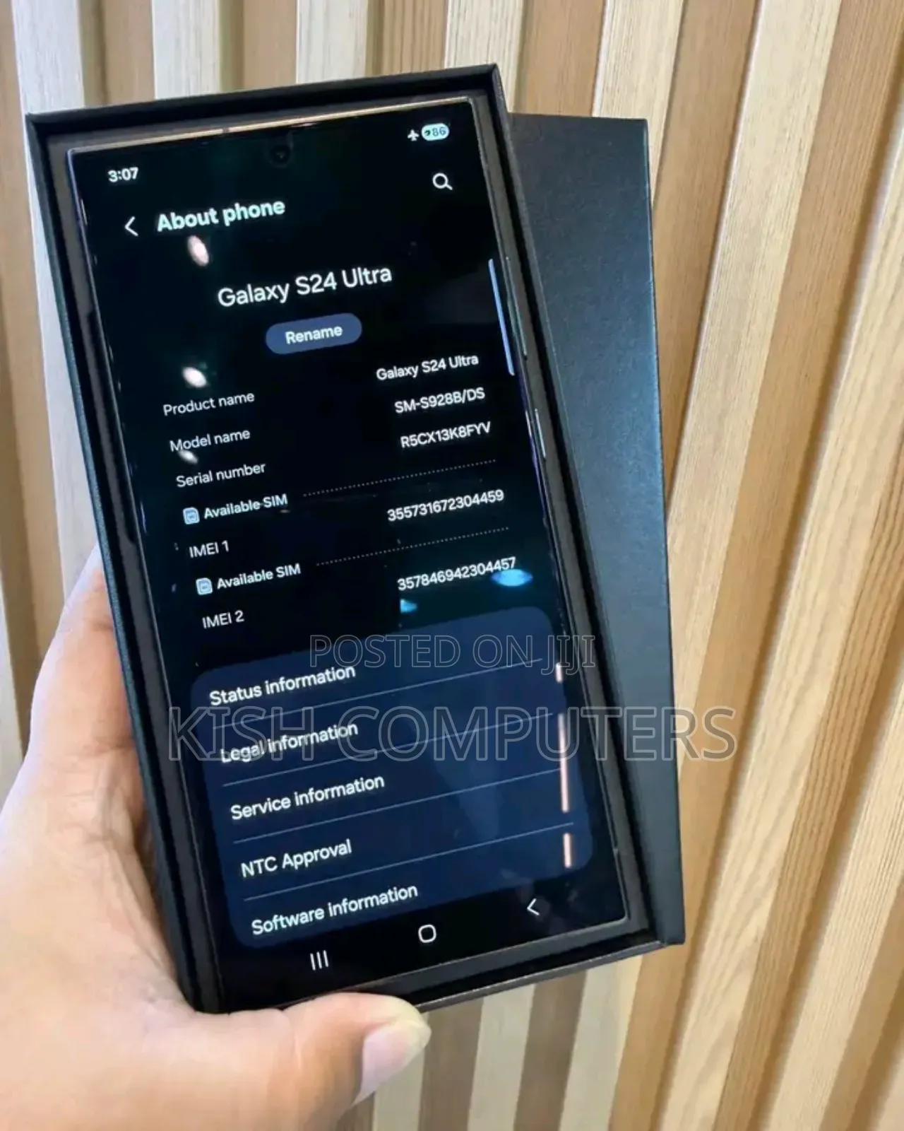New Samsung Galaxy S24 Ultra 512 GB Black