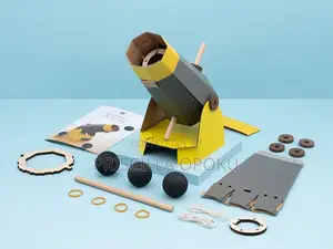 Kiwico Cannonball Launcher Educational Project Kit