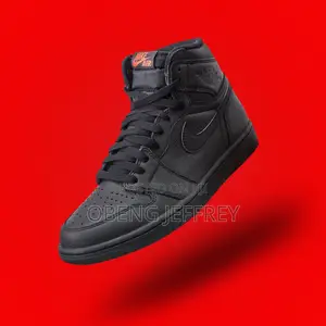 Original Nike Jordan 1 High All Black