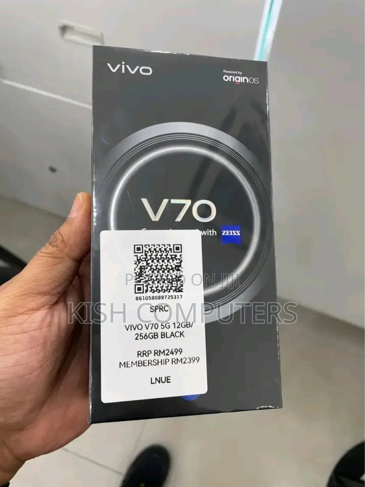 New Vivo V70 256 GB Black