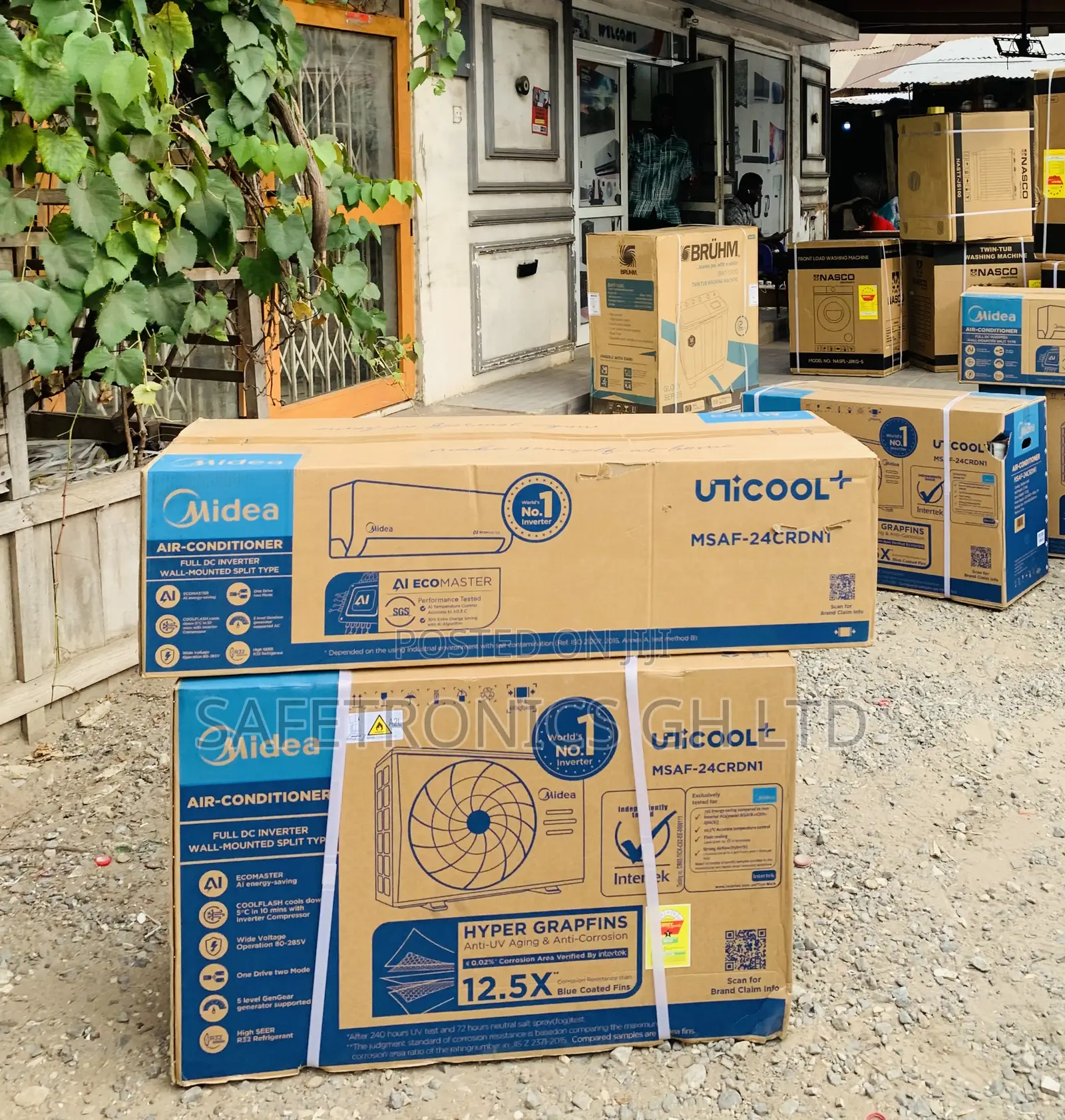 Newly Approved Sleek Midea 2.0 Hp Air Conditioner Msmab-18cr-Gha