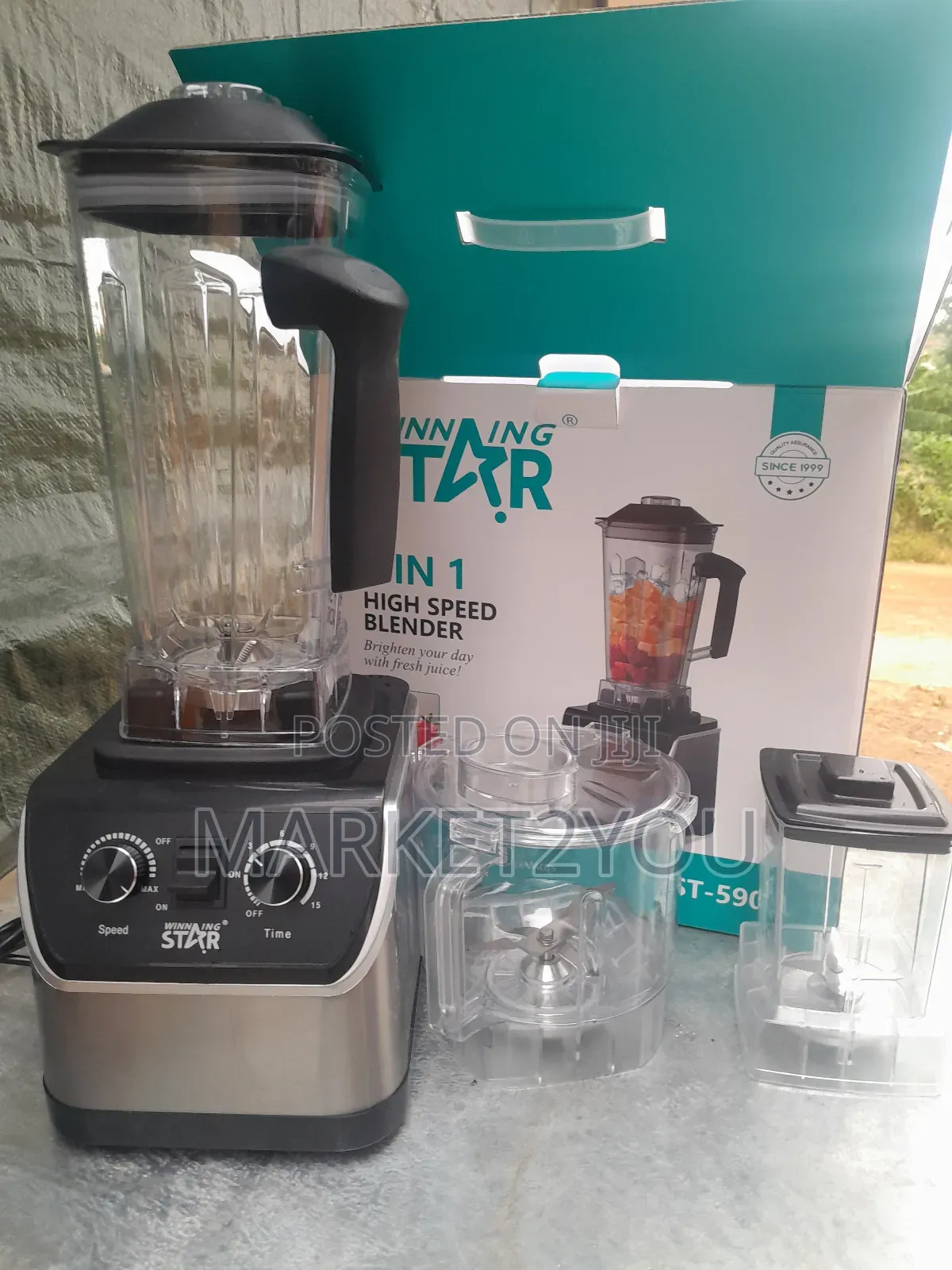 Winning Star 3-in-1 High Speed Blender 2l