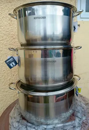 3set Stainless Steel Nonstick Cookware