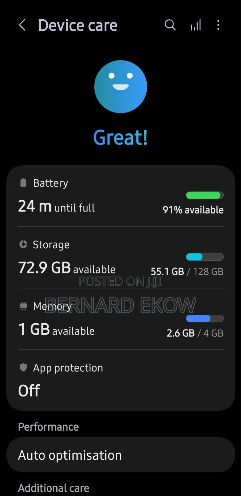 Samsung Galaxy A15 128 GB Blue