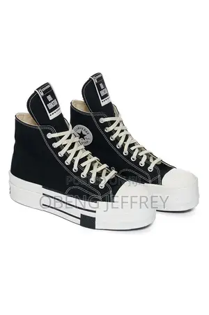 Original Converse Dark Shadow DBL High Top Black/White