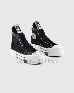 Original Converse Dark Shadow DBL High Top Black/White