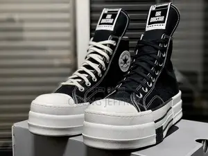 Original Converse Dark Shadow DBL High Top Black/White