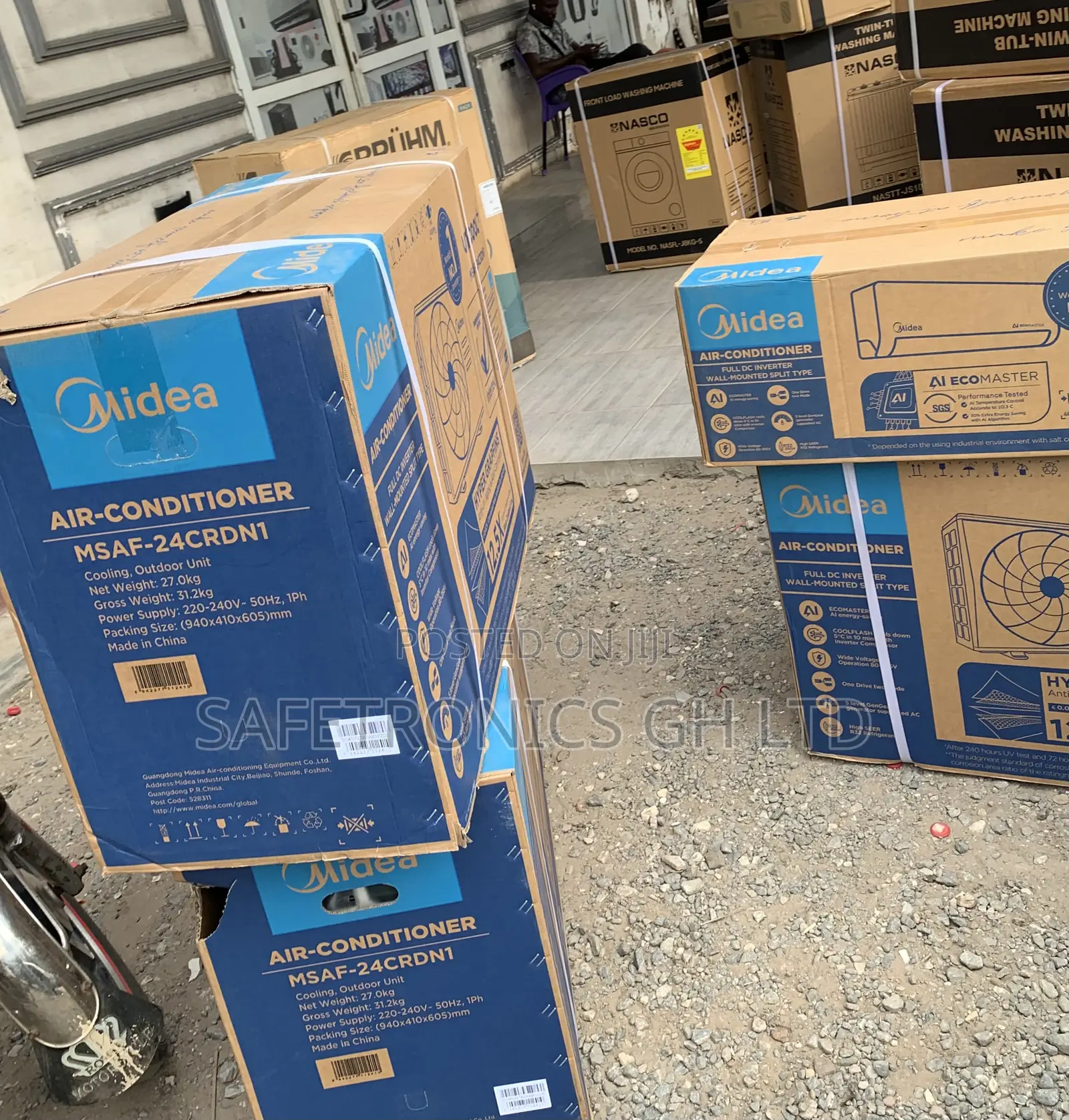 Buy Super Midea Unicool, 2.0hp 1 Drive 2 Inverter Ac Msaf24c-18crdn1