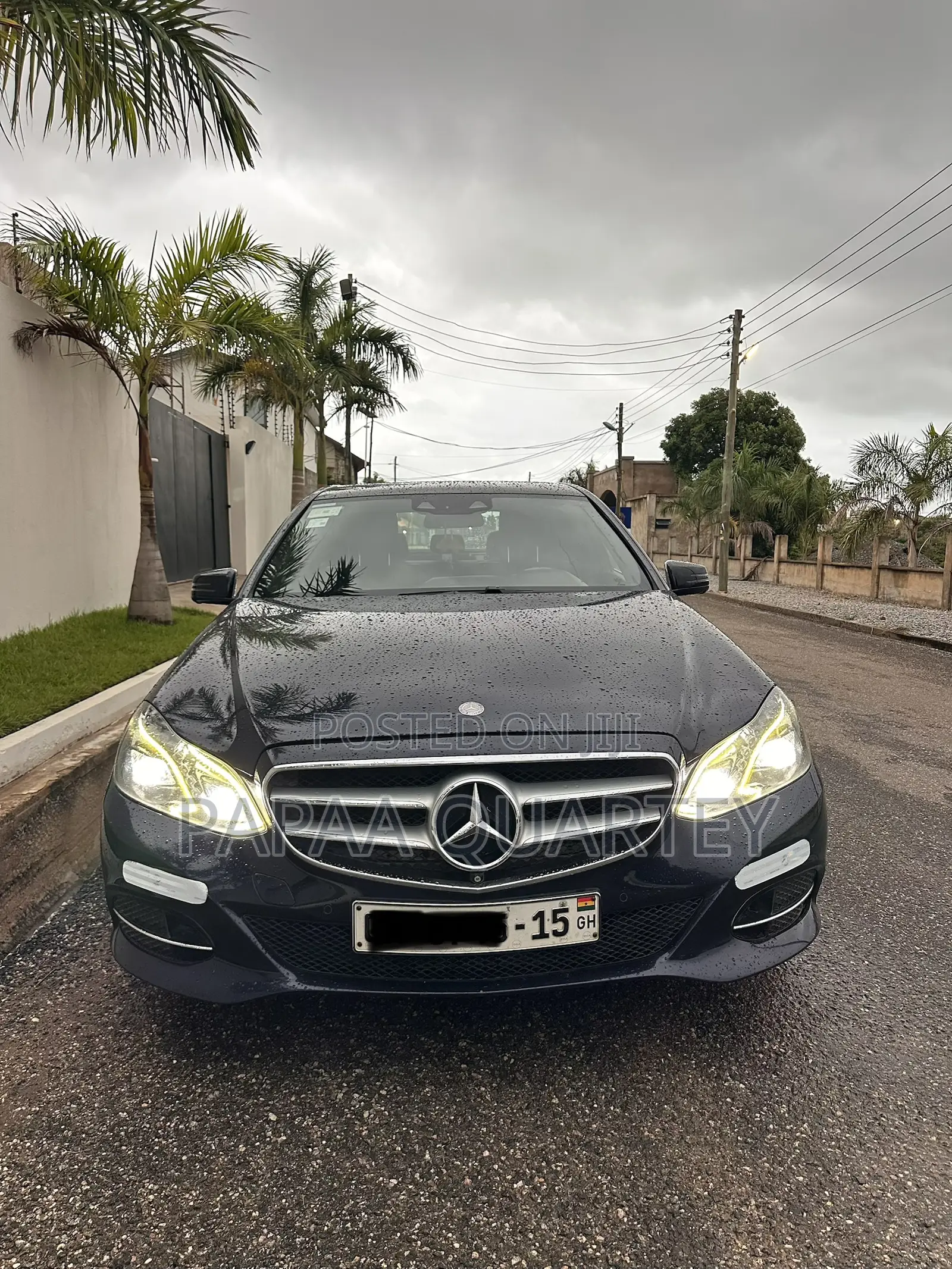 Mercedes-Benz E500 2015 Blue