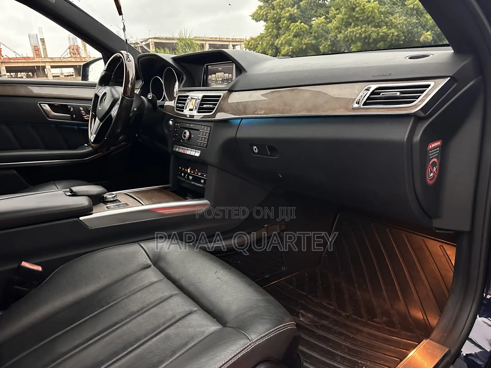 Mercedes-Benz E500 2015 Blue