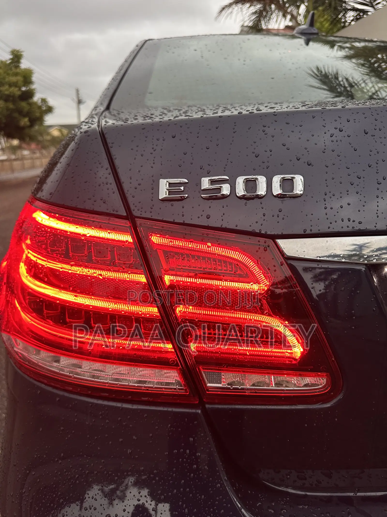 Mercedes-Benz E500 2015 Blue