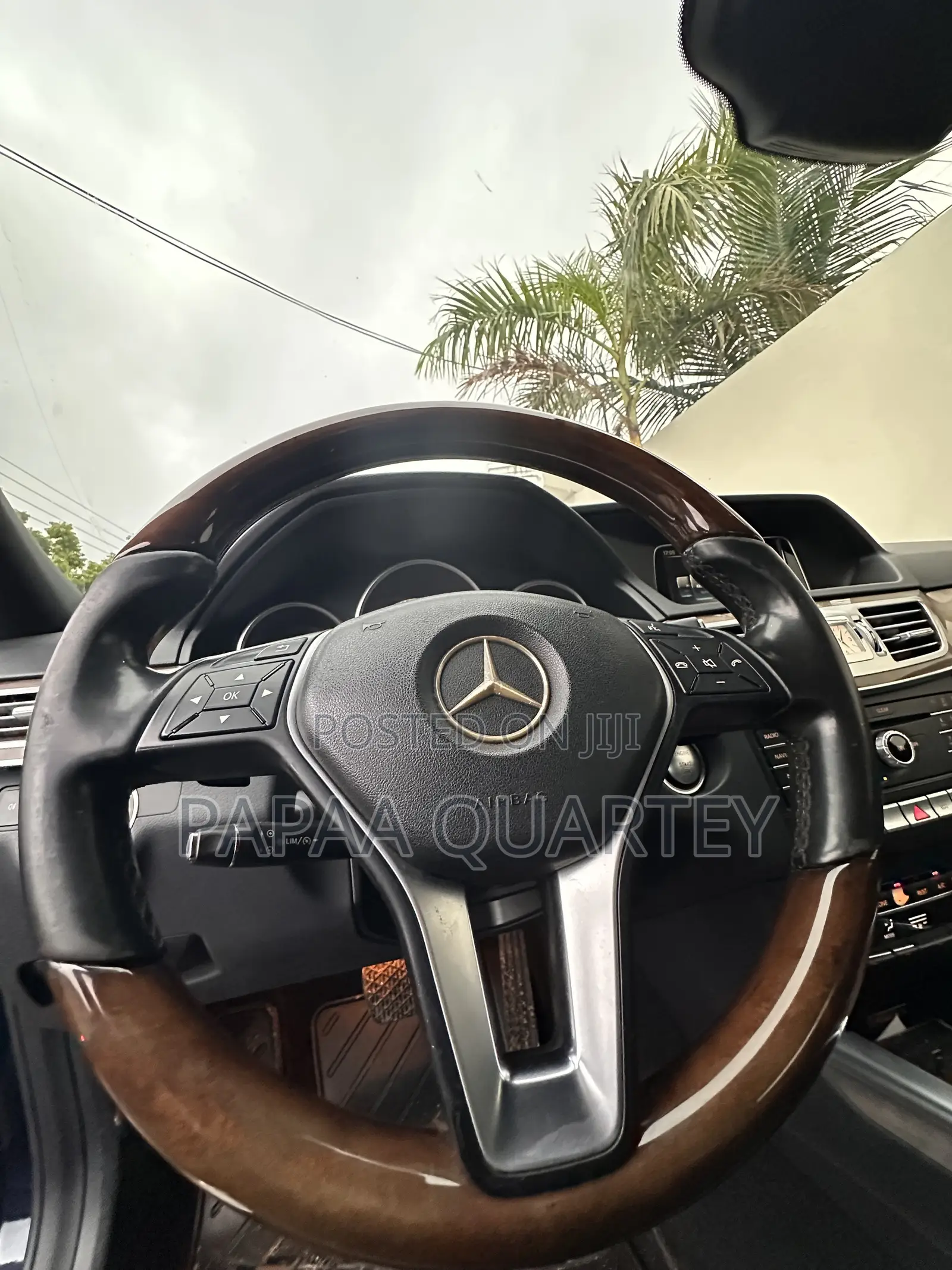 Mercedes-Benz E500 2015 Blue