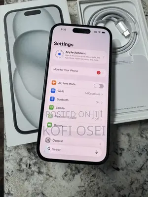 New Apple iPhone 15 128 GB Black