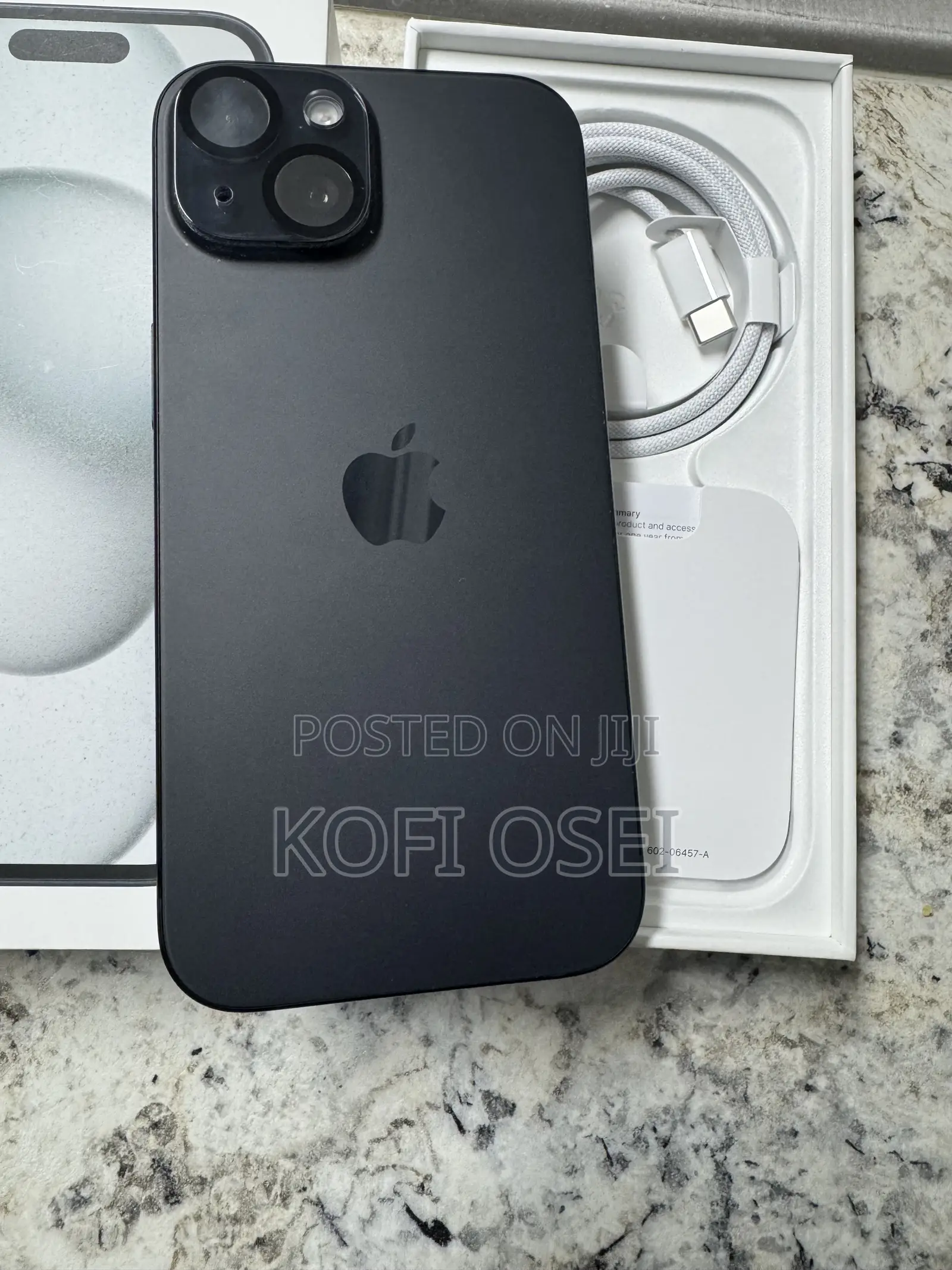 New Apple iPhone 15 128 GB Black